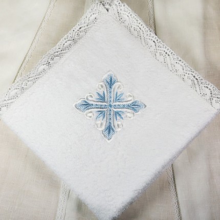крестильное полотенце 