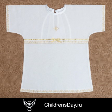  рубашка для крещения девочки
