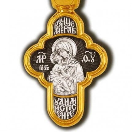 владимирская икона божией матери крест 08156, елизавета