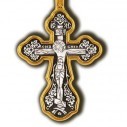 распятие христово, серебряный крест 08078, елизавета