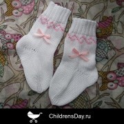 хлопковые носочки для девочки 